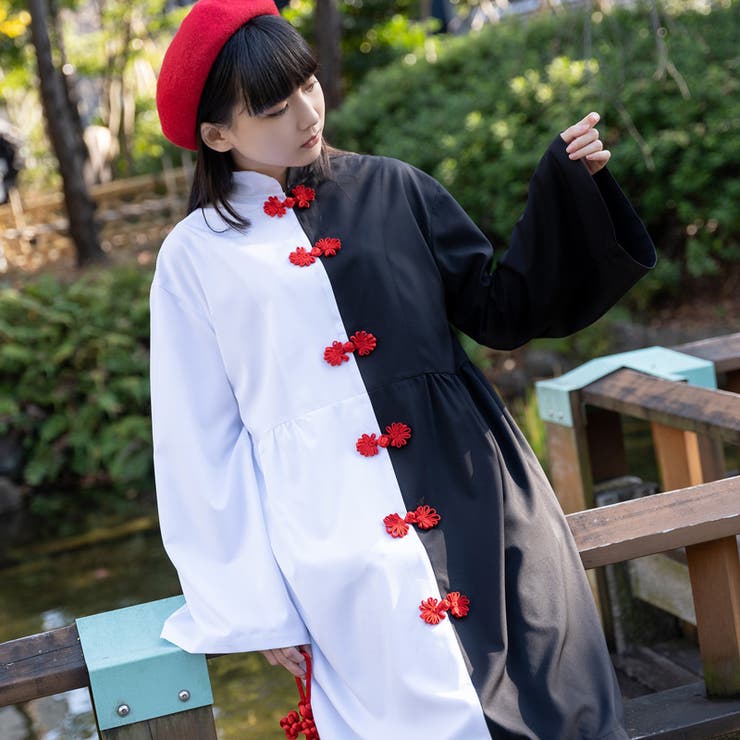 アシメ ボタンチャイナ ワンピース 品番 Acdw Acdcrag エーシーディーシーラグ のレディースファッション通販 Shoplist ショップリスト