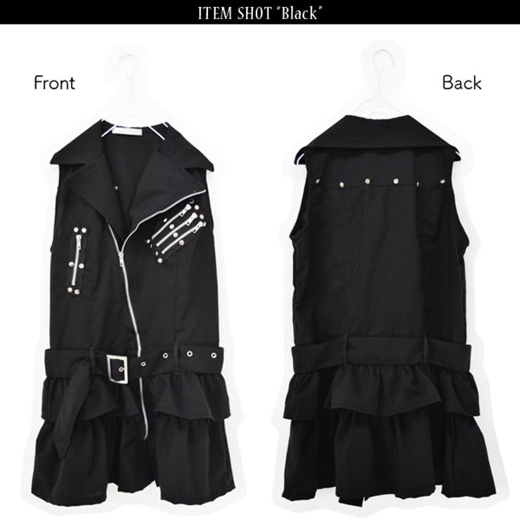 PUNKS ZIPワンピース ワンピース[品番：ACDW0000294]｜ACDCRAG