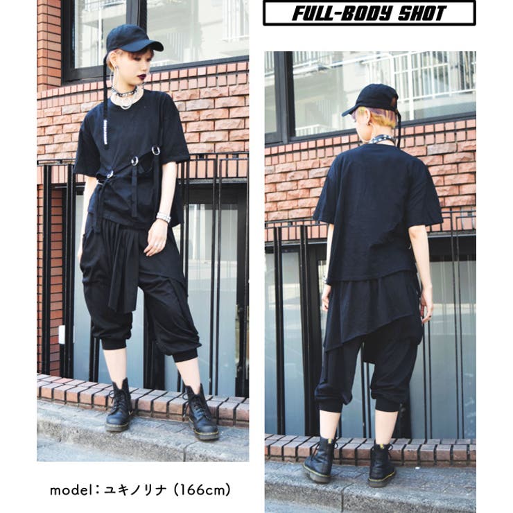 プリーツエプロンパンツ パンツ サルエルパンツ[品番