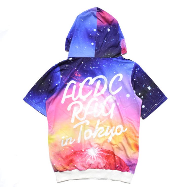 スペースユニコーン半袖パーカー 宇宙柄 ゆめかわいい 品番 Acdw Acdcrag エーシーディーシーラグ のレディースファッション通販 Shoplist ショップリスト