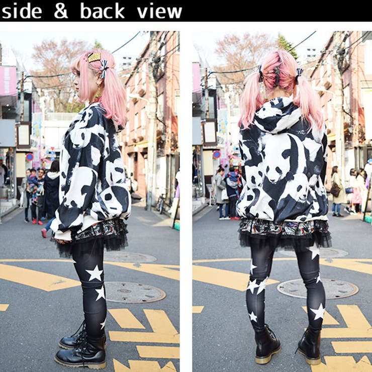 ディアヴォーカリスト　パンダパーカー パンダZIPパーカー パンダ パーカー[品番：ACDW0000456