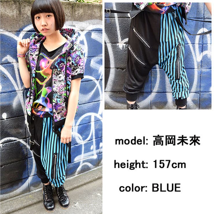 ZIPサルエルパンツ サルエル サルエルパンツ[品番：ACDW0000764