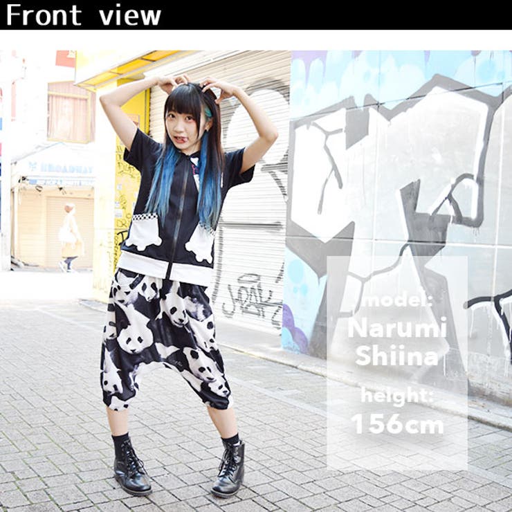 チャー☆ 2way☆サルエルパンツ☆ストリート風☆ The ultimate sarouel pants that look great on Japanese
