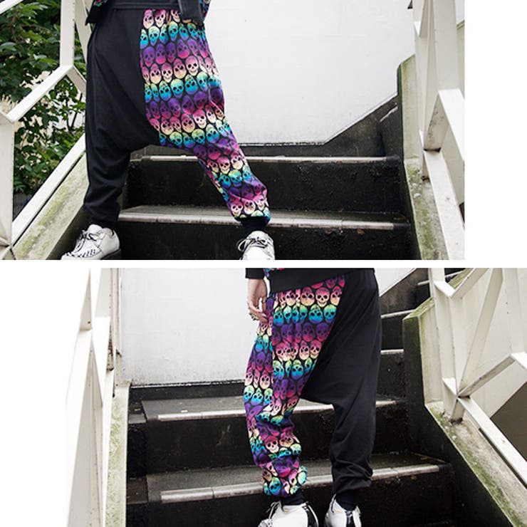 スカルサルエルパンツ スカル ドクロ[品番：ACDW0000404]｜ACDCRAG