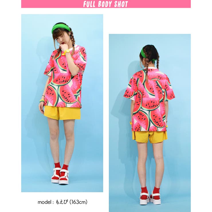 スイカTシャツ フルーツ 夏[品番：ACDW0000927]｜ACDCRAG