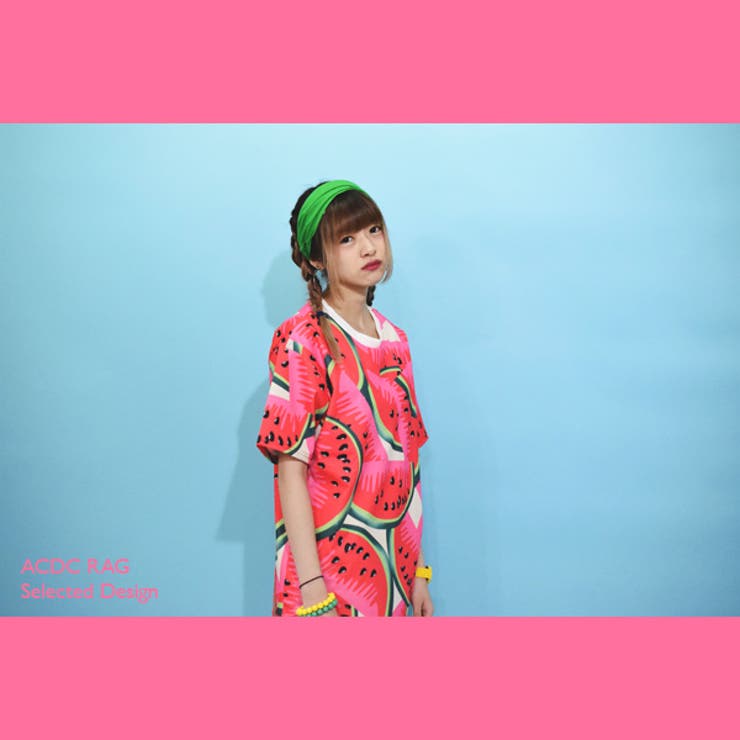 スイカTシャツ フルーツ 夏[品番：ACDW0000927]｜ACDCRAG