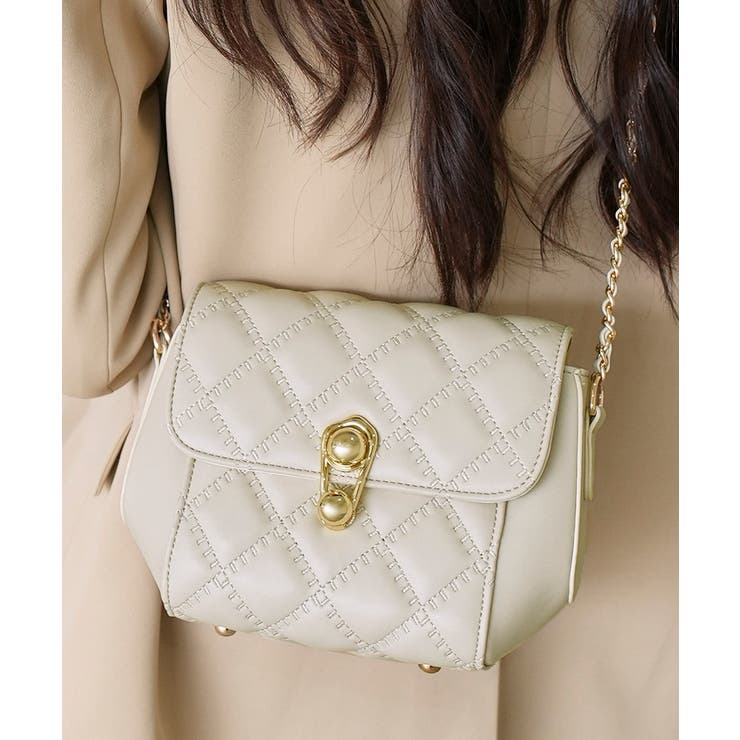 牛床革キルティングチェーンバッグ[品番：ACEW0000630]｜MEXICAN