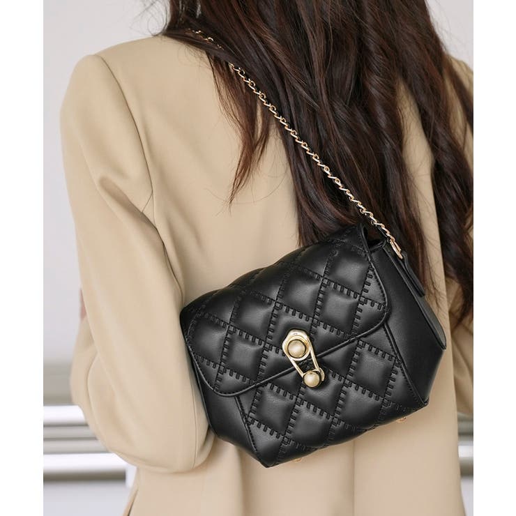 牛床革キルティングチェーンバッグ[品番：ACEW0000630]｜MEXICAN