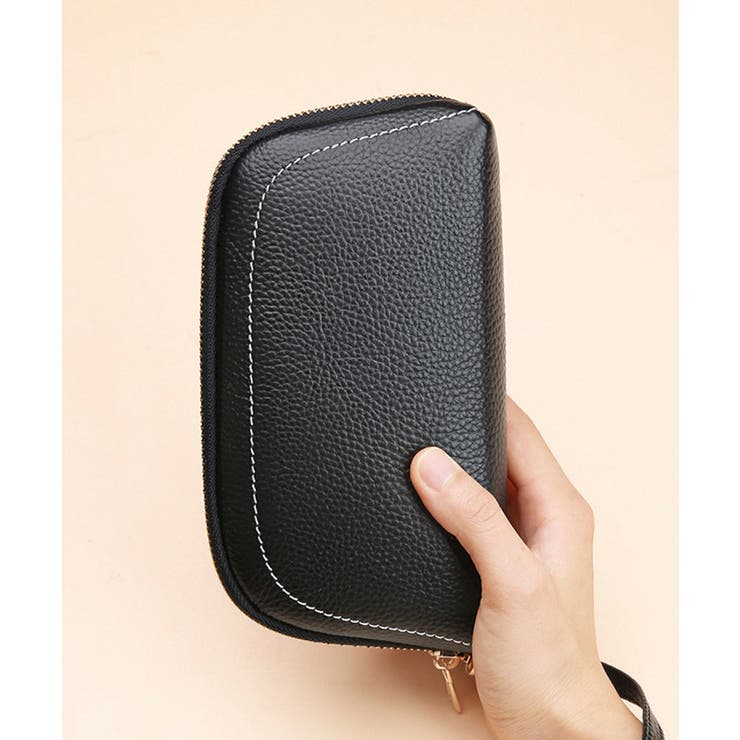 ブラック | MEXICAN 2wayレザーポーチ 本牛革 | MEXICAN