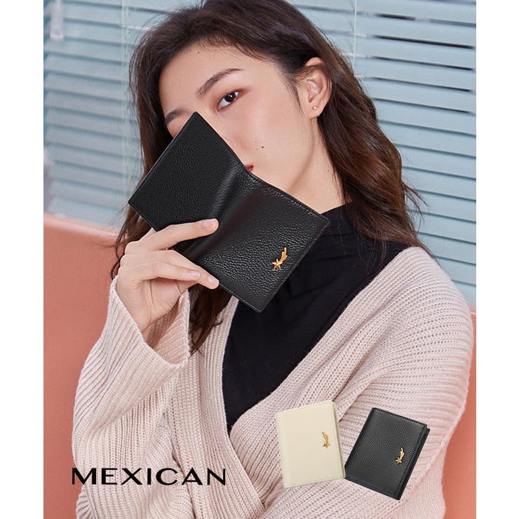 Mexican ワンポイントの星スタッズが大人可愛い本牛革長財布 韓国ファッション 品番 Acew Mexican メキシカン のレディースファッション通販 Shoplist ショップリスト