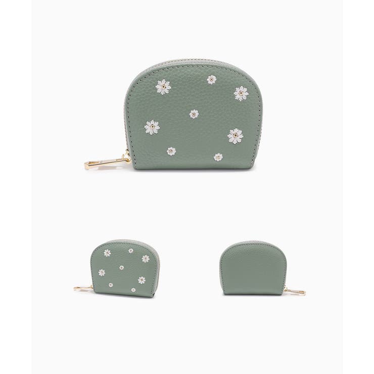 MEXICAN 本牛革フラワーモチーフカードケース 大容量 韓国ファッション | MEXICAN | 詳細画像16 