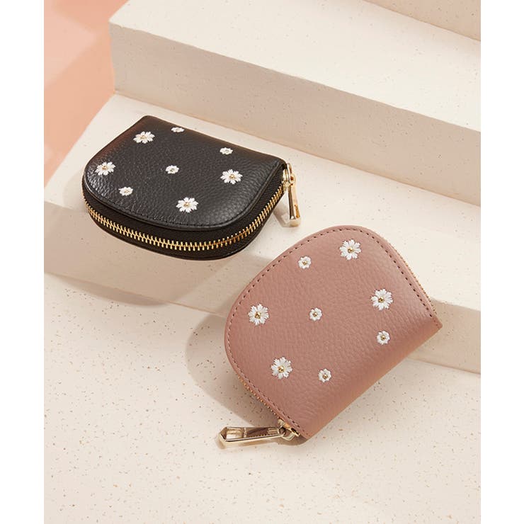 MEXICAN 本牛革フラワーモチーフカードケース 大容量 韓国ファッション | MEXICAN | 詳細画像22 