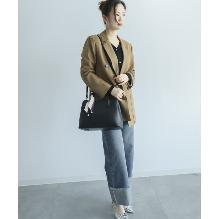 激安 超特価商店街  スカーフ付き2wayPUレザーハンドバッグ[品番：ACEW0000592 バッグ