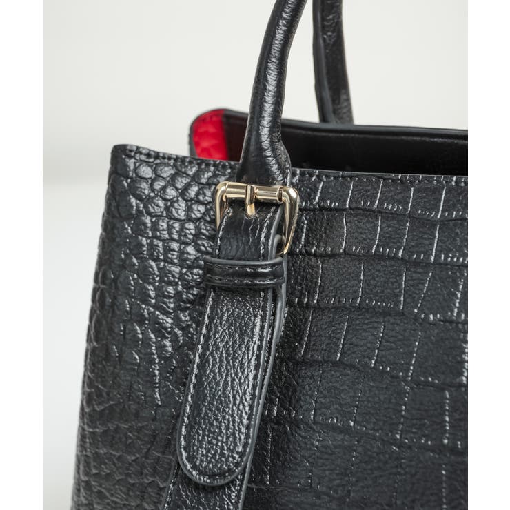 MEXICAN アシンメトリーハンドル2wayトートバッグ ハンドバッグ | MEXICAN | 詳細画像16 