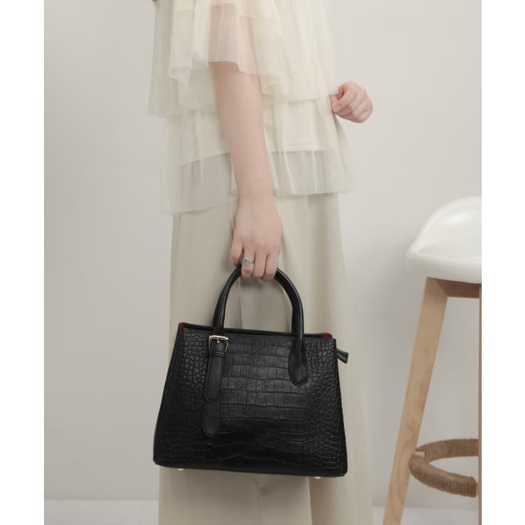 MEXICAN アシンメトリーハンドル2wayトートバッグ ハンドバッグ | MEXICAN | 詳細画像3 