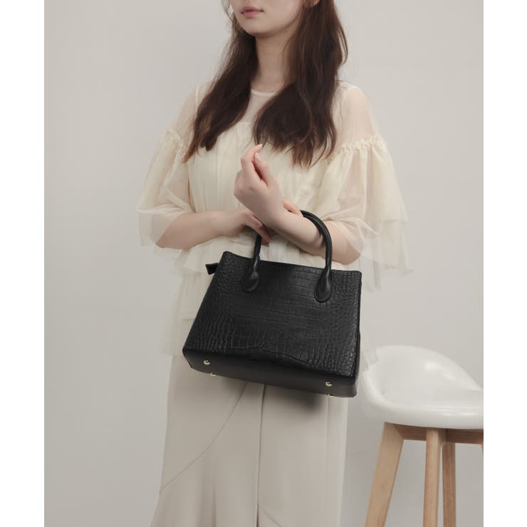 MEXICAN アシンメトリーハンドル2wayトートバッグ ハンドバッグ | MEXICAN | 詳細画像4 