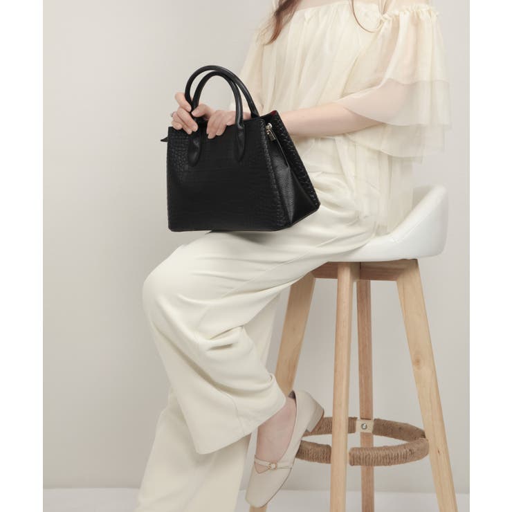 MEXICAN アシンメトリーハンドル2wayトートバッグ ハンドバッグ | MEXICAN | 詳細画像6 