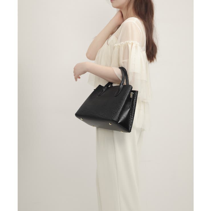 MEXICAN アシンメトリーハンドル2wayトートバッグ ハンドバッグ | MEXICAN | 詳細画像7 