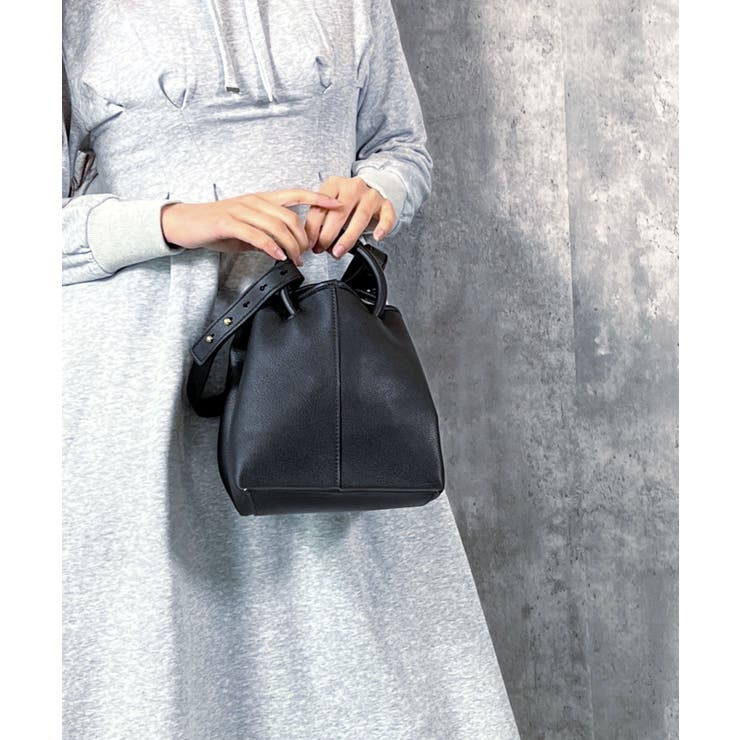 PUレザーミニポーチ付きハンドバッグ | MEXICAN | 詳細画像13 