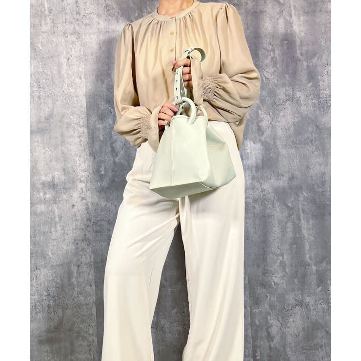 PUレザーミニポーチ付きハンドバッグ | MEXICAN | 詳細画像19 