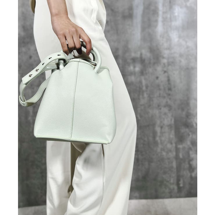 PUレザーミニポーチ付きハンドバッグ | MEXICAN | 詳細画像21 