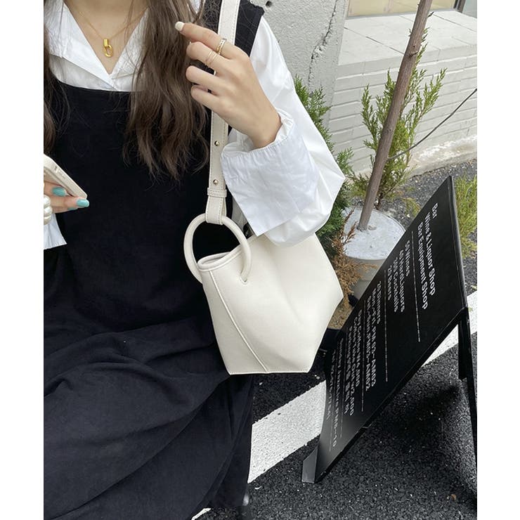 PUレザーミニポーチ付きハンドバッグ | MEXICAN | 詳細画像5 