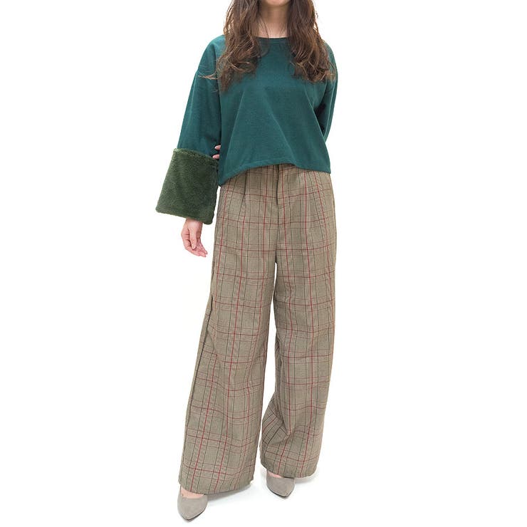 フェイクウール袖ファープルオーバー | A.NATALY | 詳細画像11