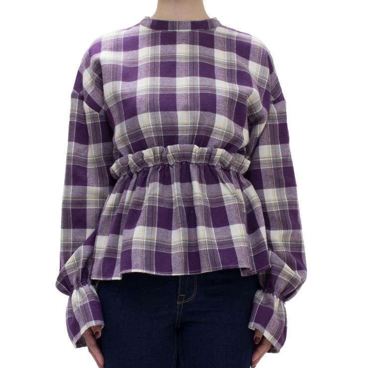 スタンドネックペプラムブラウス | A.NATALY | 詳細画像10 