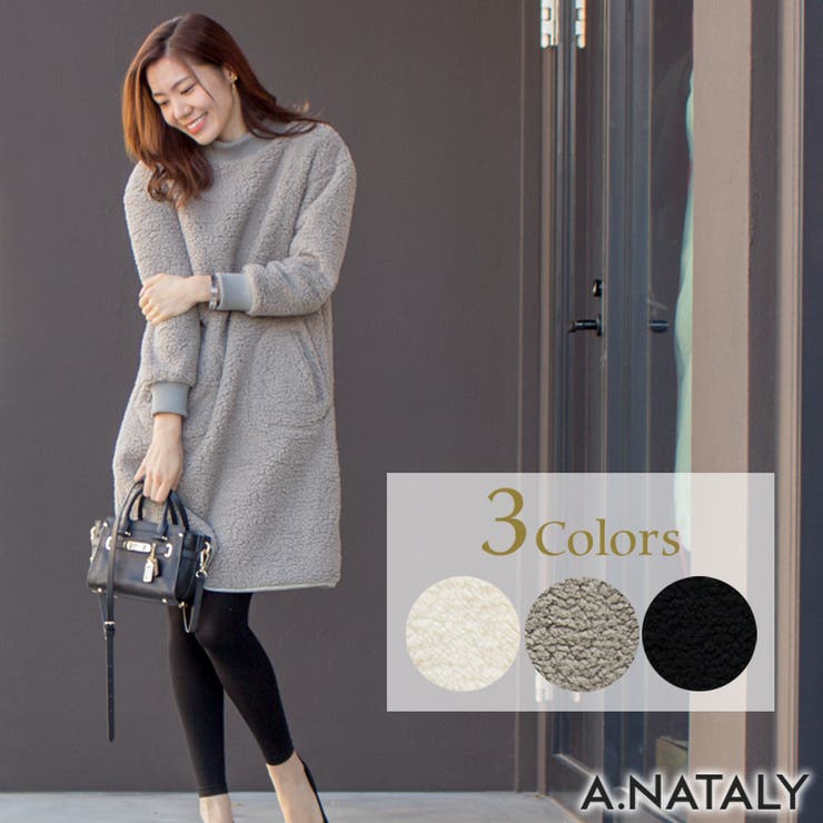 ボブフリースdポケワンピース 品番 Actw A Nataly アナタリー のレディースファッション通販 Shoplist ショップリスト