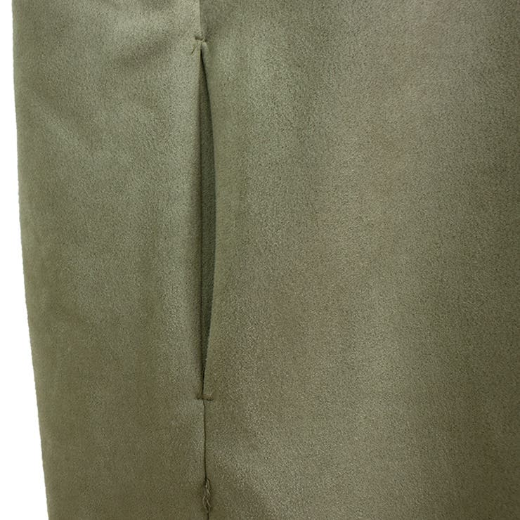 スエードノーカラータイロッケンコート | A.NATALY | 詳細画像20 