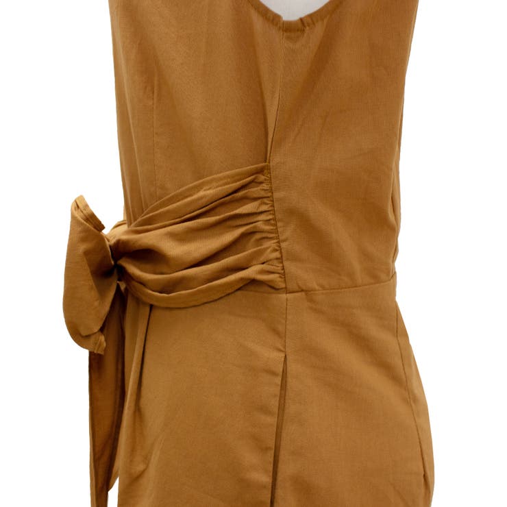 リネンリボンVネックノースリロンパース | A.NATALY | 詳細画像16 