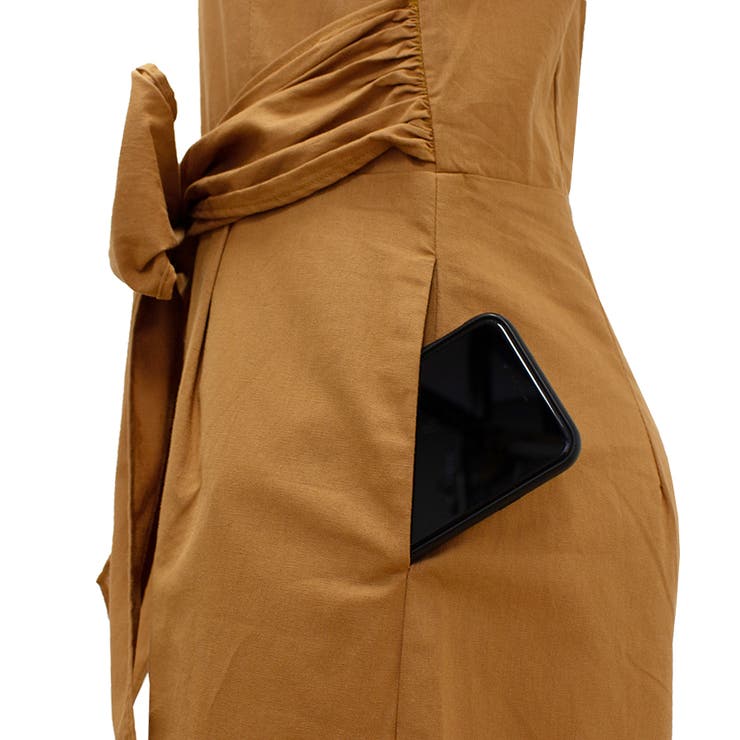 リネンリボンVネックノースリロンパース | A.NATALY | 詳細画像17 