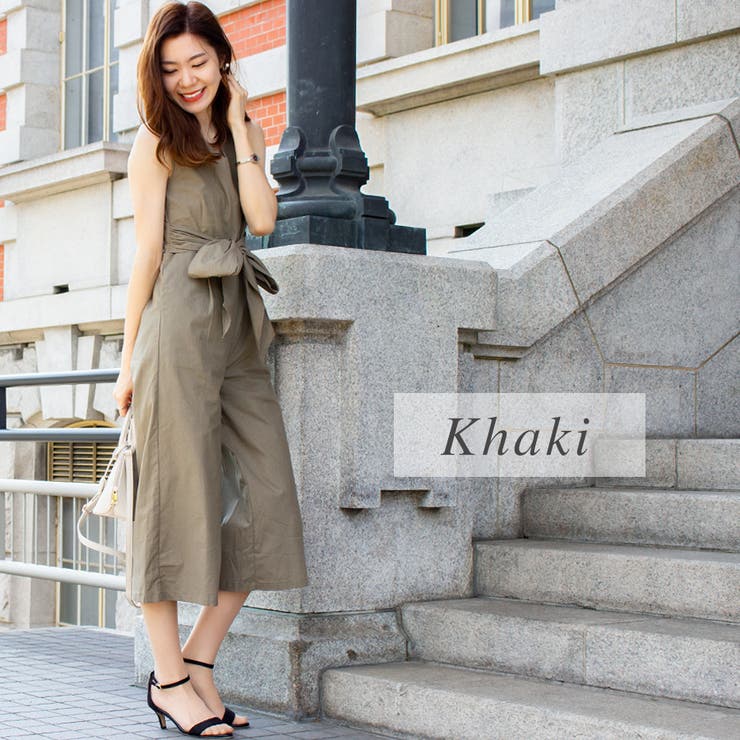 リネンリボンVネックノースリロンパース | A.NATALY | 詳細画像6 