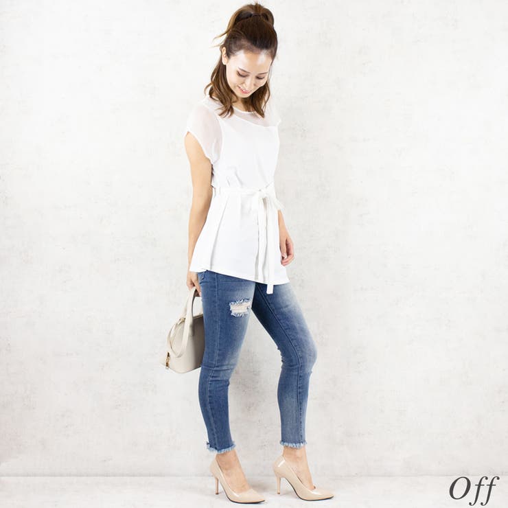 ワンショルベストドッキングプルオーバー | A.NATALY | 詳細画像4 