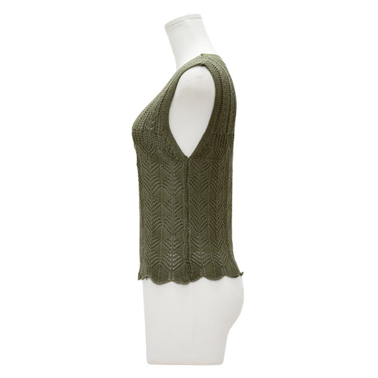 透かし編みノースリプルオーバー | A.NATALY | 詳細画像13 