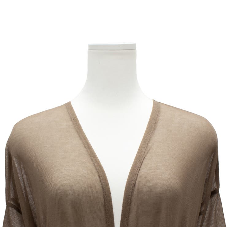 シアーニットソーロングカーディガン | A.NATALY | 詳細画像12 