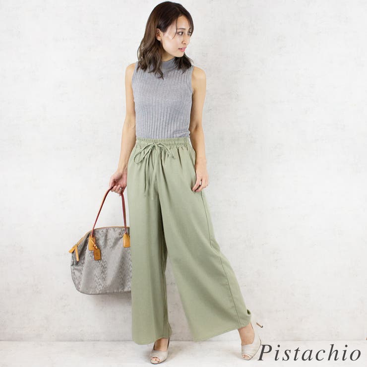 ギャザーイージーパンツ | A.NATALY | 詳細画像1 