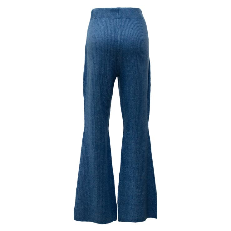 杢ストレッチリブフレアパンツ | A.NATALY | 詳細画像14 