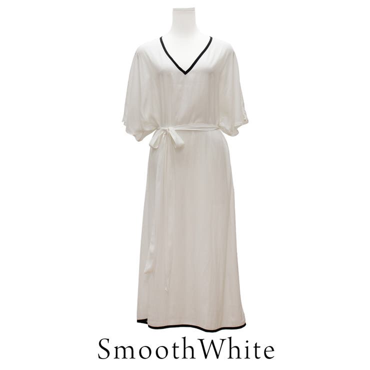 Vネックルーズワンピース | A.NATALY | 詳細画像9