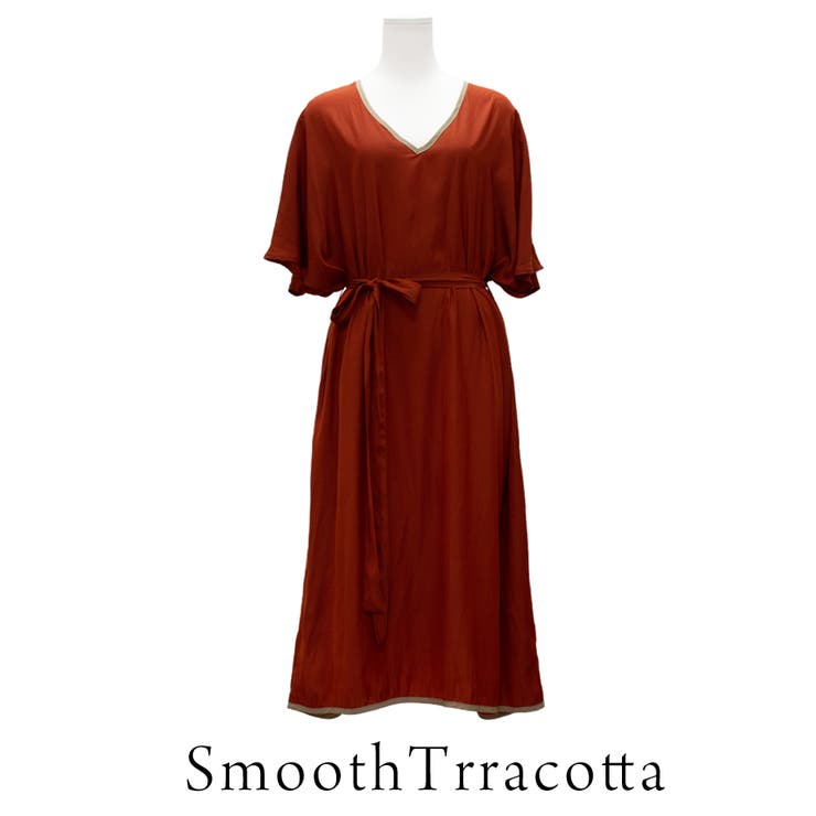 Vネックルーズワンピース | A.NATALY | 詳細画像11