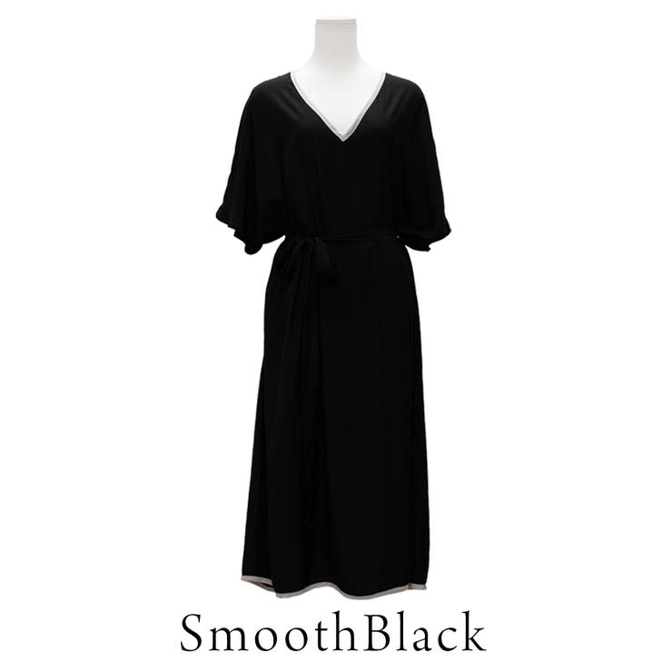 Vネックルーズワンピース | A.NATALY | 詳細画像12