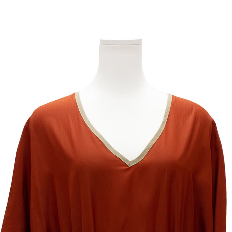 Vネックルーズワンピース | A.NATALY | 詳細画像15