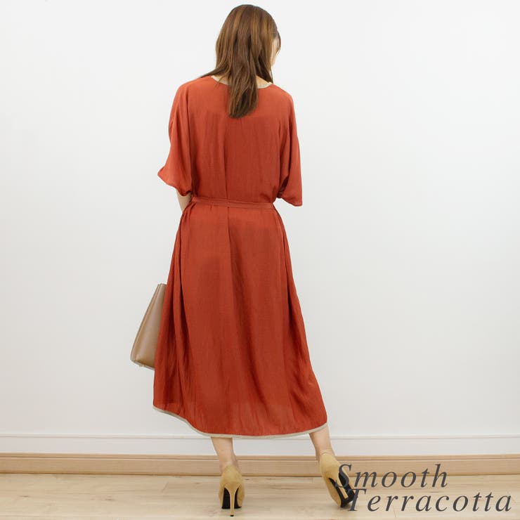 Vネックルーズワンピース | A.NATALY | 詳細画像6