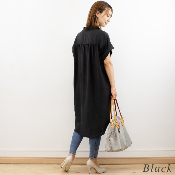 ツーポケスキッパーロングシャツ | A.NATALY | 詳細画像8 