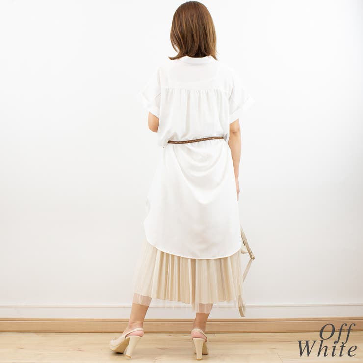 ツーポケスキッパーロングシャツ | A.NATALY | 詳細画像4 