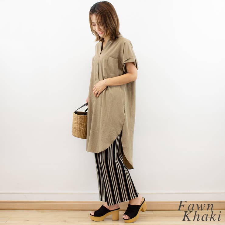 ツーポケスキッパーロングシャツ | A.NATALY | 詳細画像5 