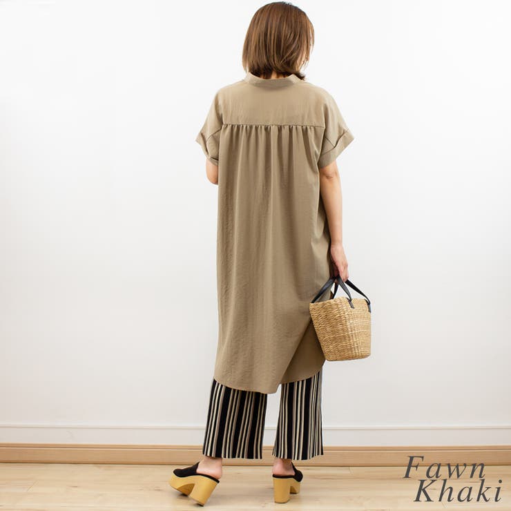 ツーポケスキッパーロングシャツ | A.NATALY | 詳細画像6 