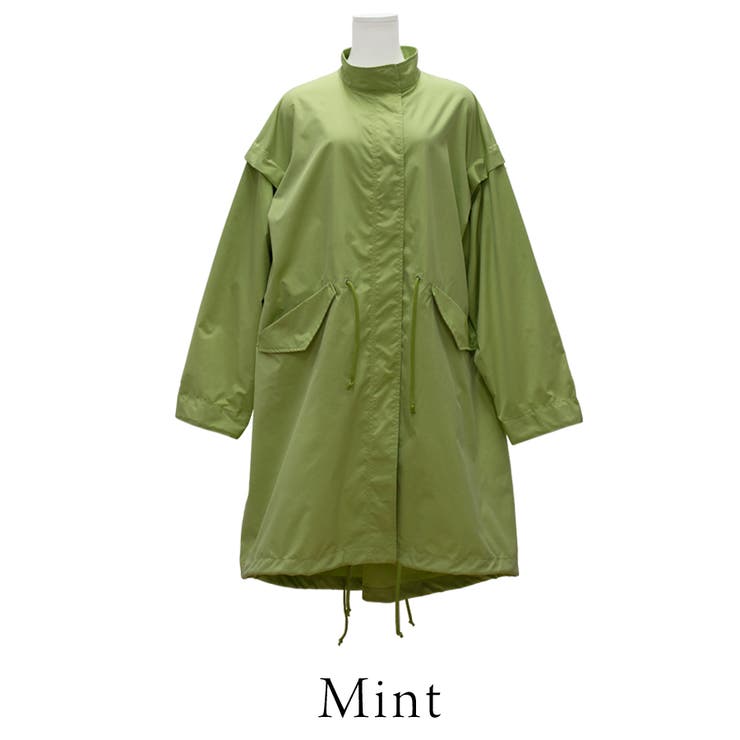 フィッシュテールモッズコート[品番：ACTW0003953]｜A.NATALY