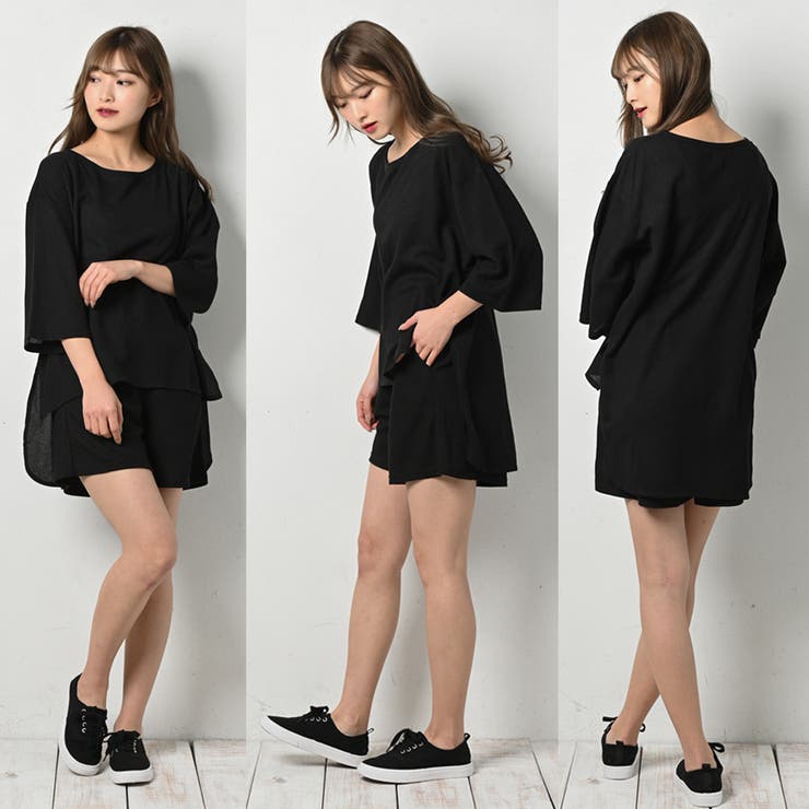 ワッフルショートパンツセットアップ | A.NATALY | 詳細画像2 