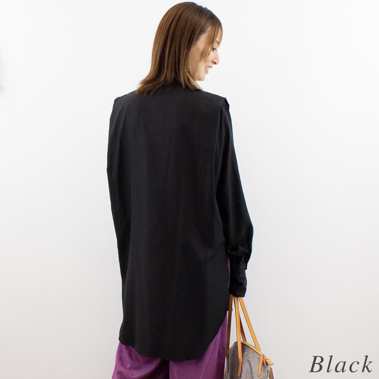 ピンタックブザムシャツブラウス | A.NATALY | 詳細画像7 